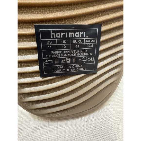 NEW Hari Mari Dunes Men\'s Size 11 Flip Flops Sandals Tan Boat Safe Waterproof main image 9